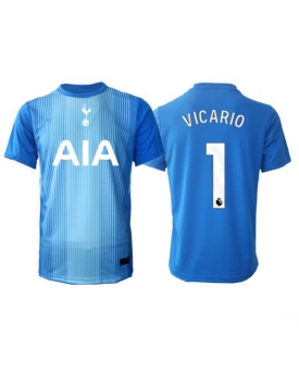 Billige Fotballdrakt Tottenham Hotspur Guglielmo Vicario #1 Keeper Replika Bortedrakt 2025-26 Kortermet Billige Fotballdrakt Tottenham Hotspur Guglielmo Vicario #1 Keeper Replika Bortedrakt 2025-26 Kortermet